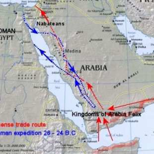 La fallida invasión romana de Arabia