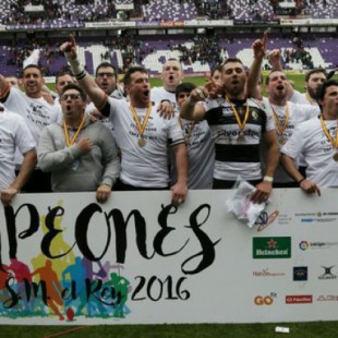 El Salvador, campeón de la Copa del Rey de Rugby 2016 tras vencer al VRAC ante 26.000 espectadores