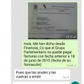 El delegado de C's Murcia ordenó anular las facturas y volverlas a emitir al grupo parlamentario