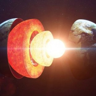 El núcleo de la Tierra es dos años y medio más joven que el resto del planeta debido a la relatividad