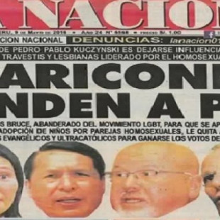 Titular homofóbico del diario peruano La Nación alerta al mundo