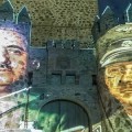 Proyectan la imagen de Franco y un comandante nazi en el espectáculo de las fiestas de Guadamur (Toledo)