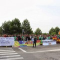 Condenada una manifestante en Huesca "por si acaso", en una protesta sin incidentes