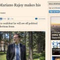 Rajoy, el 'hombre invisible', según 'Financial Times'