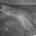 Tsunamis de 50 metros moldearon la superficie de Marte