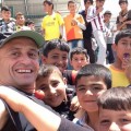 Pepe Viyuela, el payaso que hace reír a los refugiados