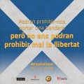 Las entidades civiles catalanas repartirán banderas escocesas en la final de la Copa del Rey