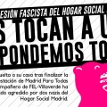 Agredido un miembro de la FEL por miembros del Hogar Social Madrid tras la manifestación de Madrid