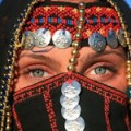 La belleza escandinava de los bereberes de ojos azules