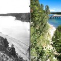En fotos: el Parque de Yellowstone en 1871 y en la actualidad