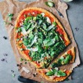 Receta de pizza verde