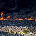 El incendio de neumáticos de Seseña se originó cuatro días después de un acuerdo para desmantelarlo