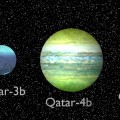 Descubiertos tres exoplanetas 'Qatar' (ENG)