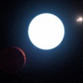 Un sorprendente planeta con tres soles