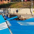 Se desploma la rampa principal en la sede de vela en Río
