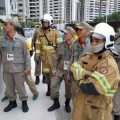 "Vi a 3 bomberos salir con camisetas de nuestro equipo": Roban al equipo australiano durante una evacuación por incendio