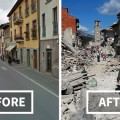 15 fotos del antes y el después del terremoto de Italia [ENG]