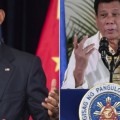 La Casa Blanca cancela reunión de Obama con el presidente de Filipinas tras llamarle "hijo de puta" [ENG]