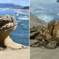 Vándalos destruyen una icónica formación rocosa en Oregon