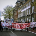 Huelga de alquileres de estudiantes en Londres