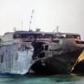 Fotos muestran los daños del buque HSV Swift tras el ataque con misiles (ENG)