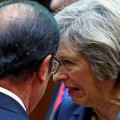 Hollande: "Si Theresa May quiere un 'Brexit' duro, la negociación será dura"