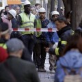 Muere el trabajador atrapado entre los escombros de un derrumbe en Madrid