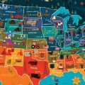 25 mapas para conocer Estados Unidos