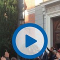El 'Cara al Sol' cierra la misa en honor a Franco en Madrid