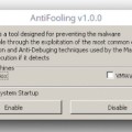 AntiFooling, simula que tu máquina es virtual para que el malware no se ejecute