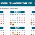 Hacienda publica el calendario del contribuyente 2017: desaparece el programa PADRE