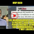 Manuel Rico sobre las mamandurrias de Esperanza Aguirre
