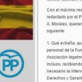 Denuncian y piden prisión para los cargos del PP premiados por la Fundación Franco