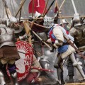 Lo más cercano en la modernidad a una batalla medieval