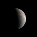 Júpiter creciente con la gran mancha roja [eng]