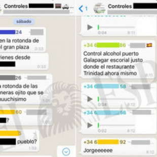 La Guardia Civil, impotente ante los grupos de WhatsApp que alertan de los controles de alcoholemia