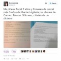 La nieta de Carrero Blanco ve "un disparate" que se pidan penas de cárcel por mofarse del asesinato en Twitter