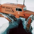 Sno-cats, los vehículos capaces de cruzar por tierra la Antártida