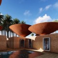 Ingeniosos techos en Irán que recogen el agua de lluvia para refrigerar