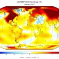 Febrero de 2017, segundo más cálido en el mundo en 137 años