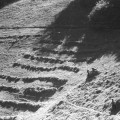 Bajada del heno por medio del cable aéreo en el valle de Araitz en 1941