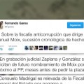 El hilo del periodista Fernando Garea que narra la escandalosa actuación del fiscal jefe Anticorrupción