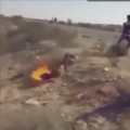 Una tribu de Egipto quema vivo a un miembro de Estado Islámico en venganza por un atentado [ING]