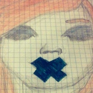 Este es el dibujo de una niña pamplonesa que destapó las violaciones que sufrió a diario cuando tenía 8 años
