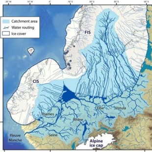 El colapso de la capa de hielo europea produjo un caos fluvial (ING)