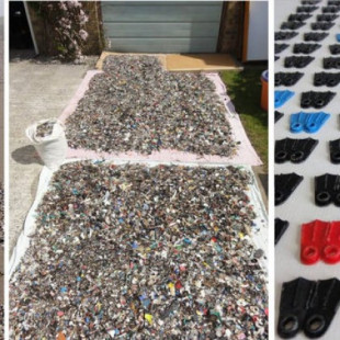 Un hombre encuentra y clasifica miles de piezas de un vertido de Lego 20 años después