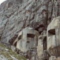 El Muro Alpino, la impresionante línea defensiva italiana excavada en la roca de los Alpes