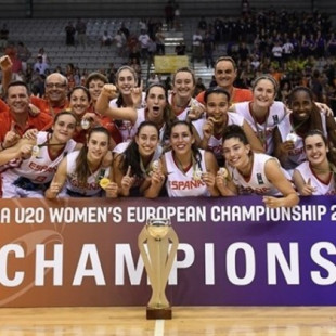España se proclama campeona en el Eurobasket Sub-20 femenino