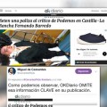 El hilo que explica cómo ‘Okdiario’ ha manipulado la noticia de la agresión a un miembro de Podemos