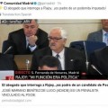 El PP carga contra el abogado que interrogó a Rajoy: "Es padre de un podemita imputado"